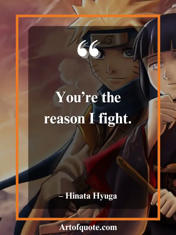 Naruto anime love quotes