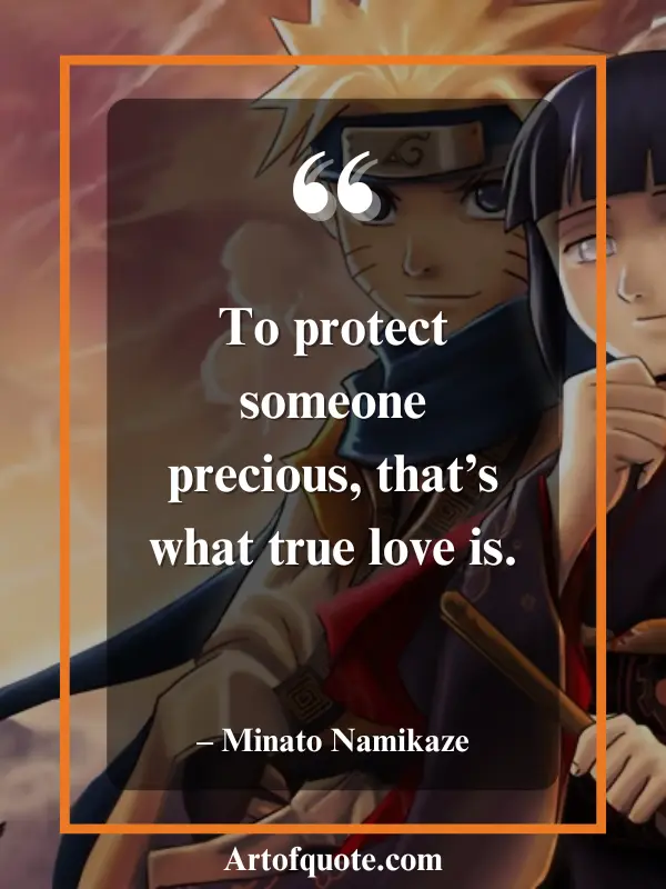 Naruto quotes about love