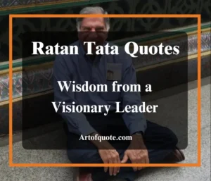 Ratan Tata Quotes