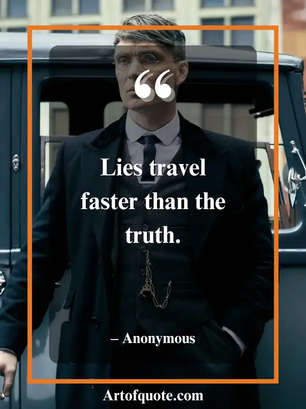 Thomas Shelby wisdom