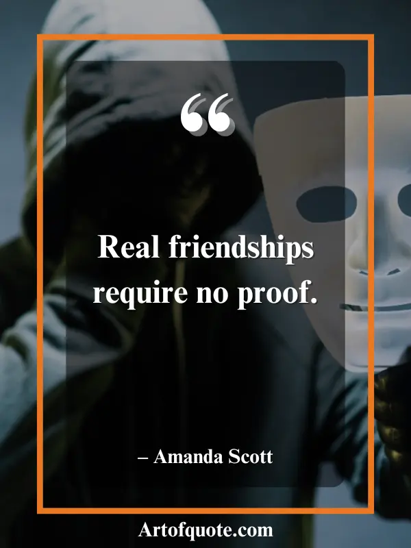 avoid fake friends