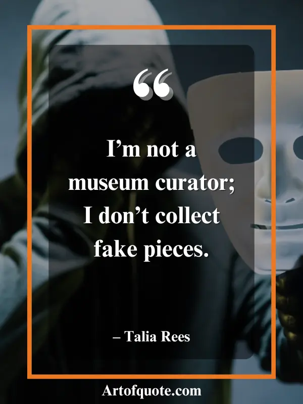 quotes to spot fake people