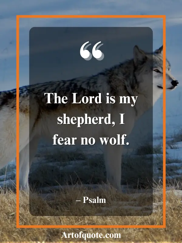 wolf quotes about strength