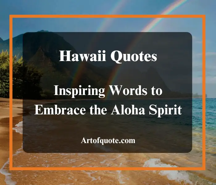 Hawaii Quotes