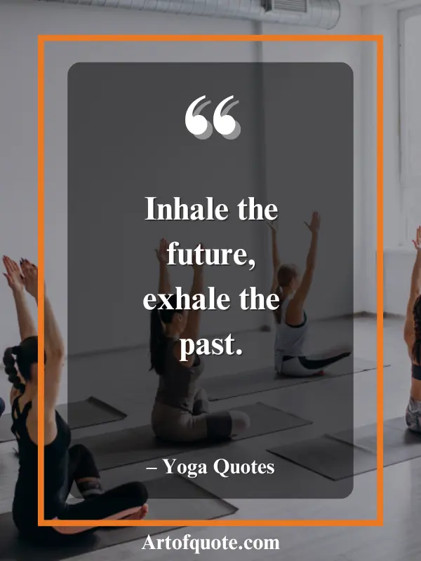 Let Go Of The Past Yoga