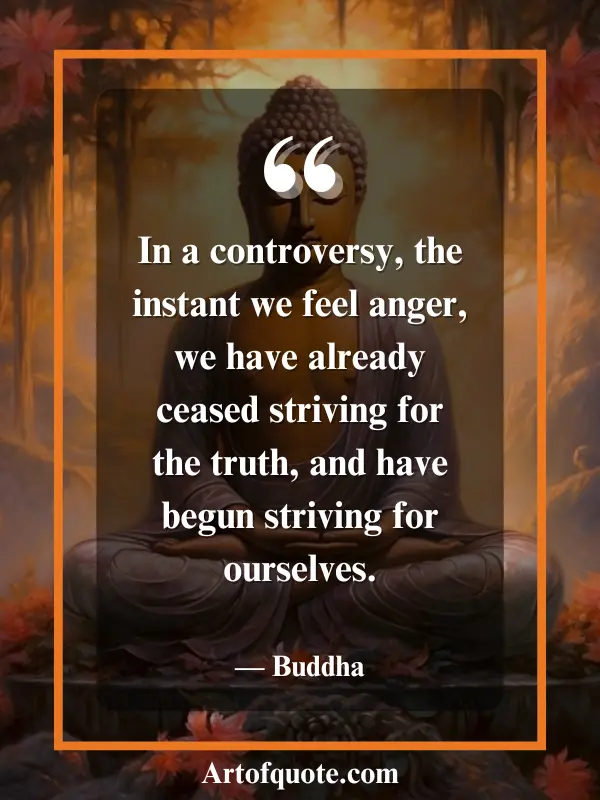 anger hinders truth