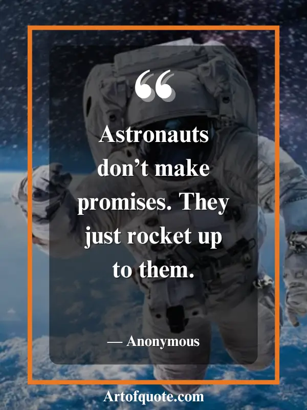 astronaut promises