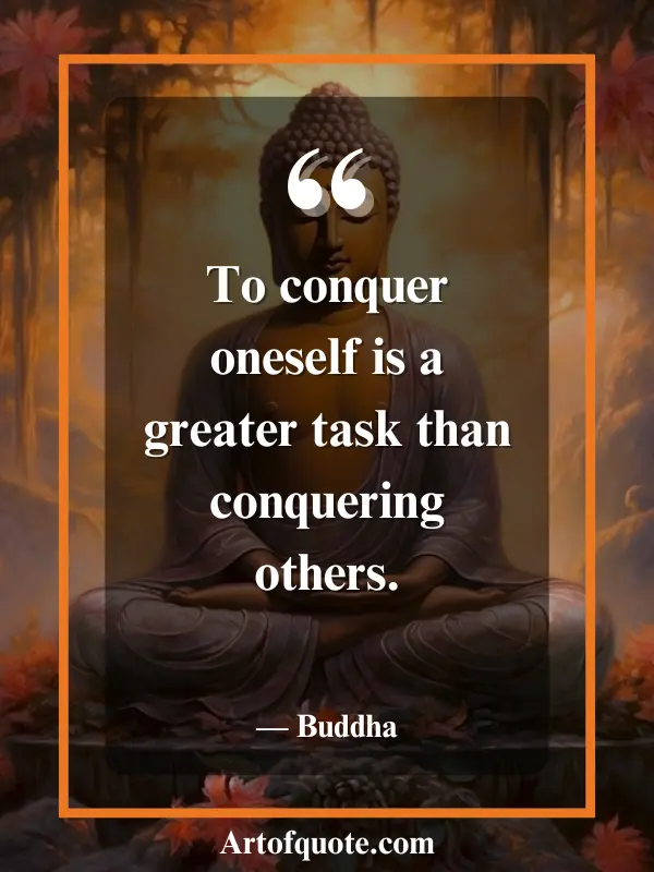 conquer yourself first