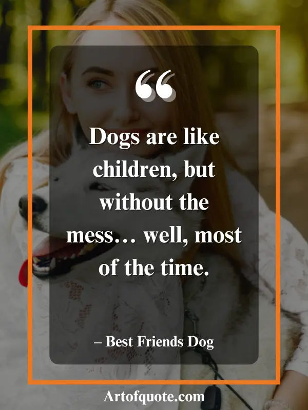 dogs are like children