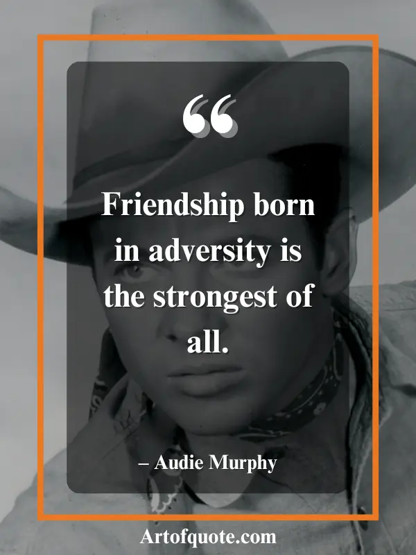 friendship born in adversity