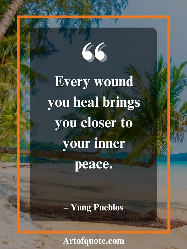 heal wounds find inner peace