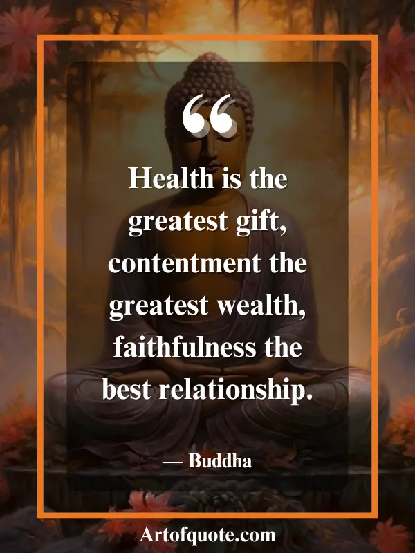 health contentment faithfulnes