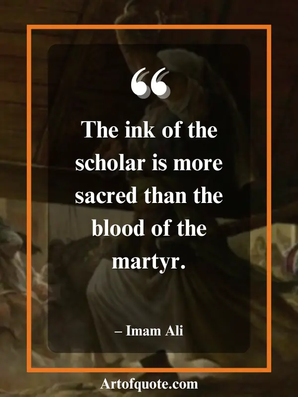 ink of the scholar sacred