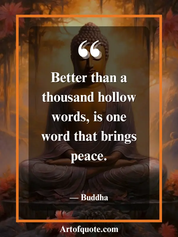 one word that brings peace