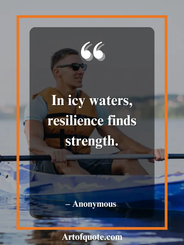 resilience in icy waters