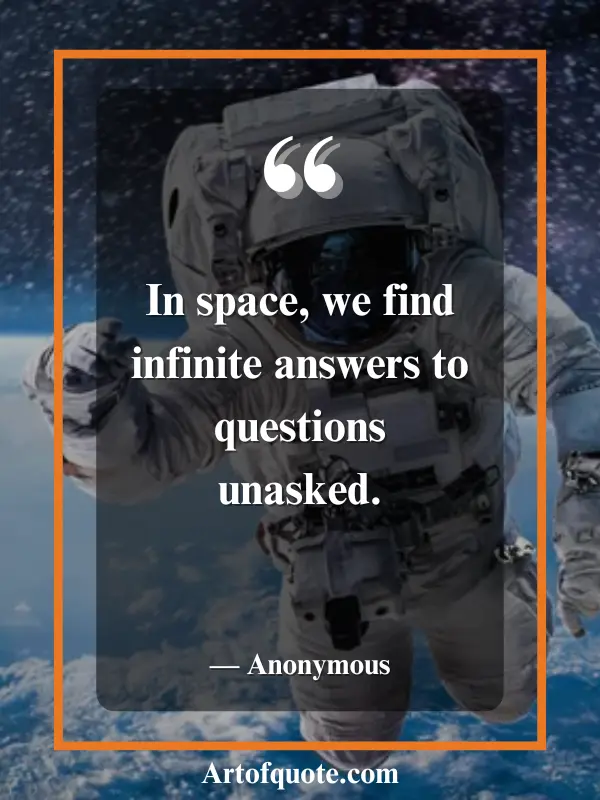 space infinite answers