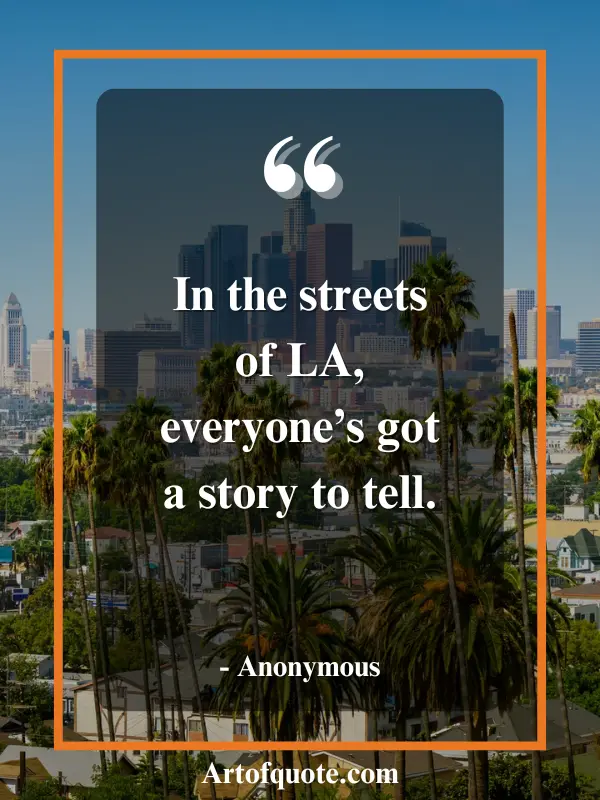 stories in the streets of LA