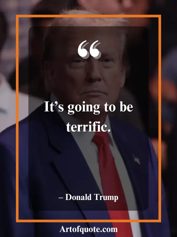 terrific Donald Trump