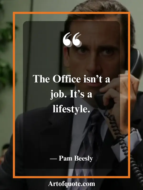 the office is a lifestyle