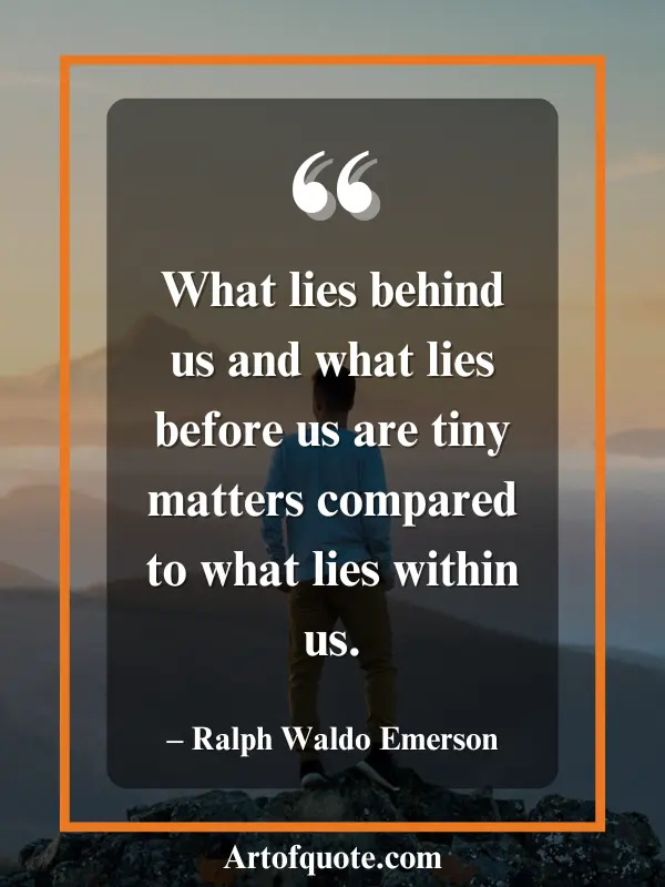 what lies within us