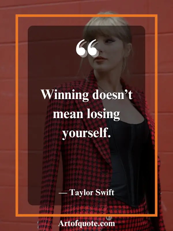 winning without losing yourself