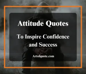 Attitude Quotes