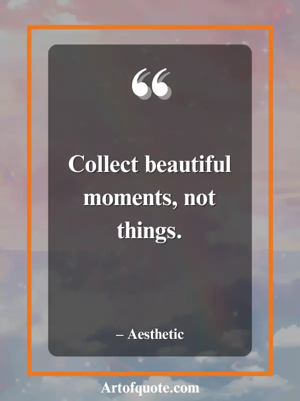 Collect beautiful moments