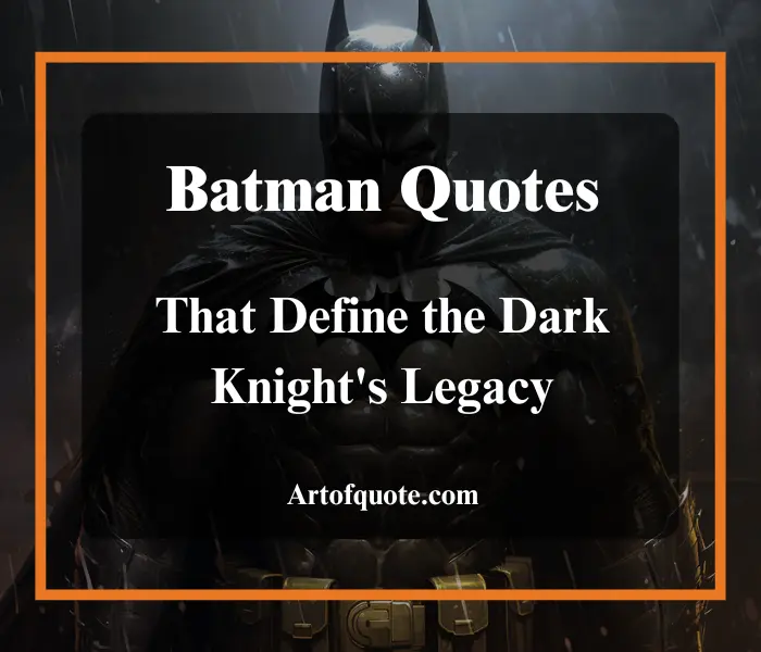 batman quote