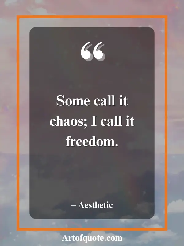 chaos called freedom