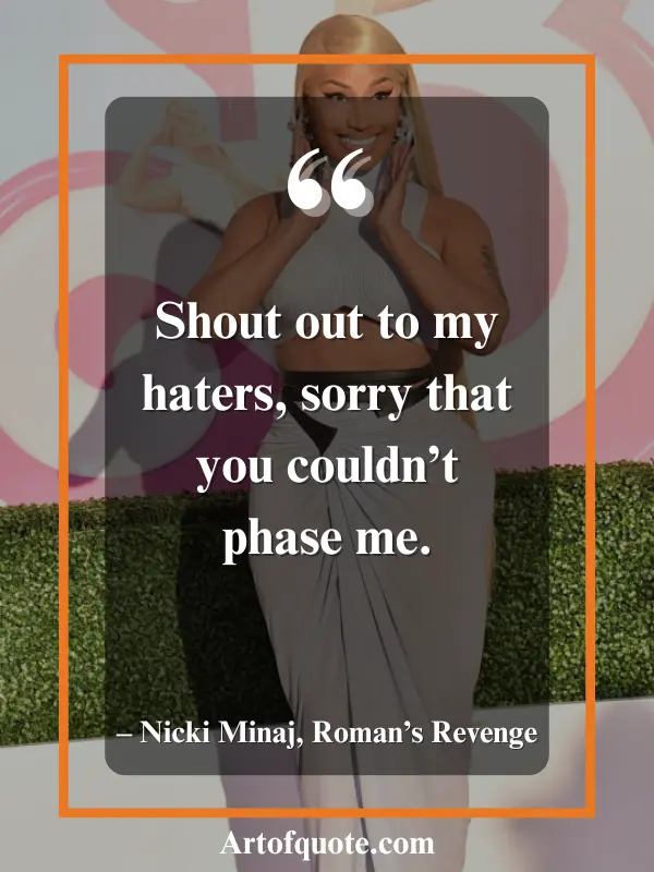 confidence quotes from Nicki Minaj