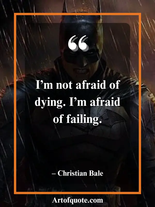 fear of failing not dying