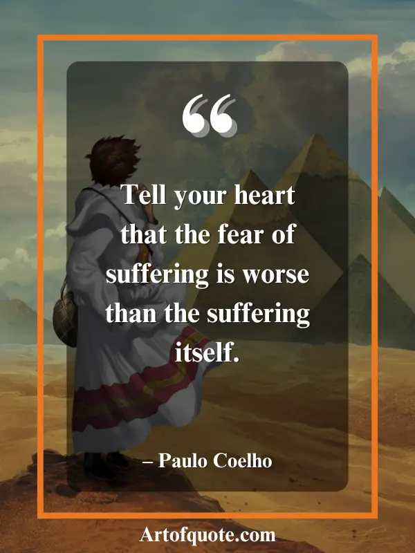 fear of suffering outweighs suffering