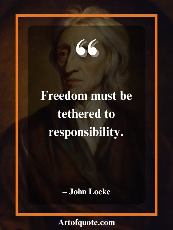 freedom tied to responsibility