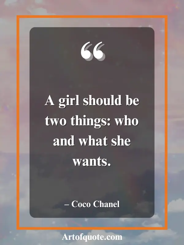 girl should be who she wants