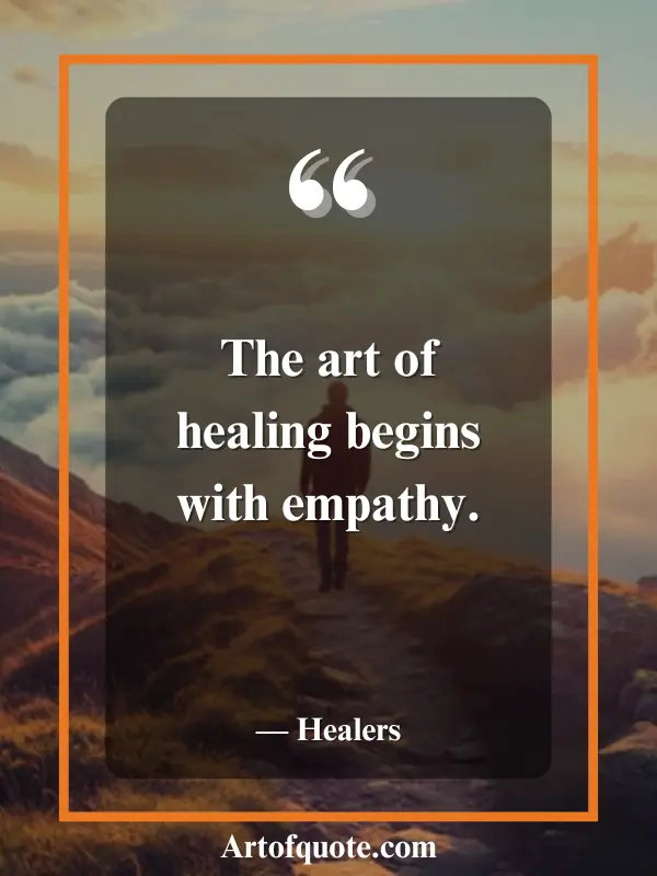 healing begins with empathy