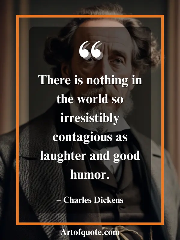 laughter and good humor are contagious