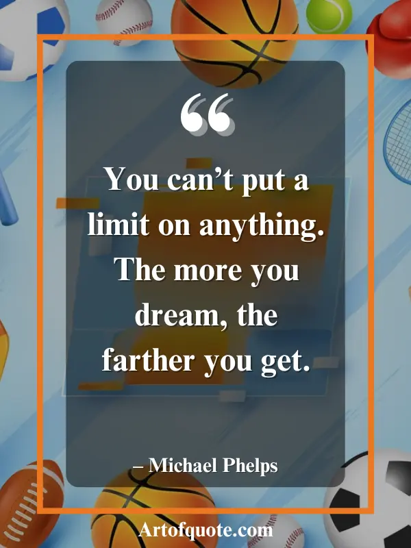 no limits, dream farther