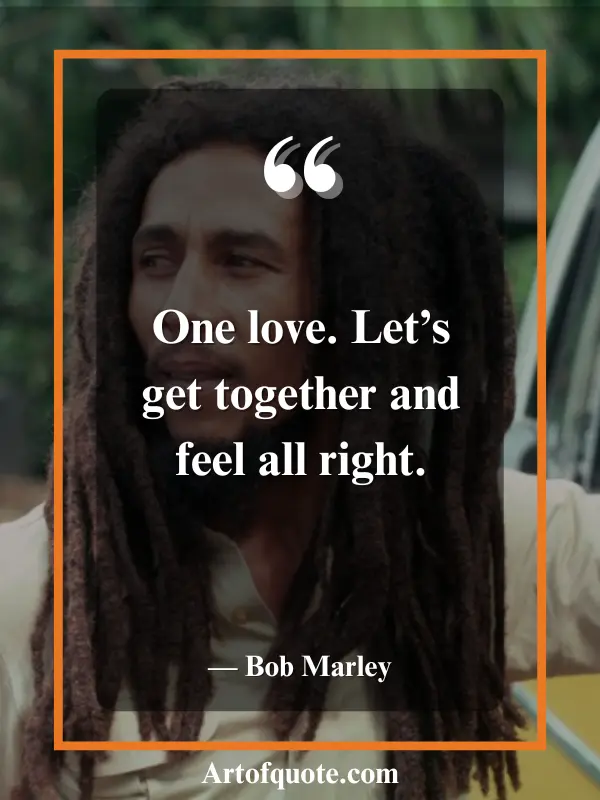 one love feel all right