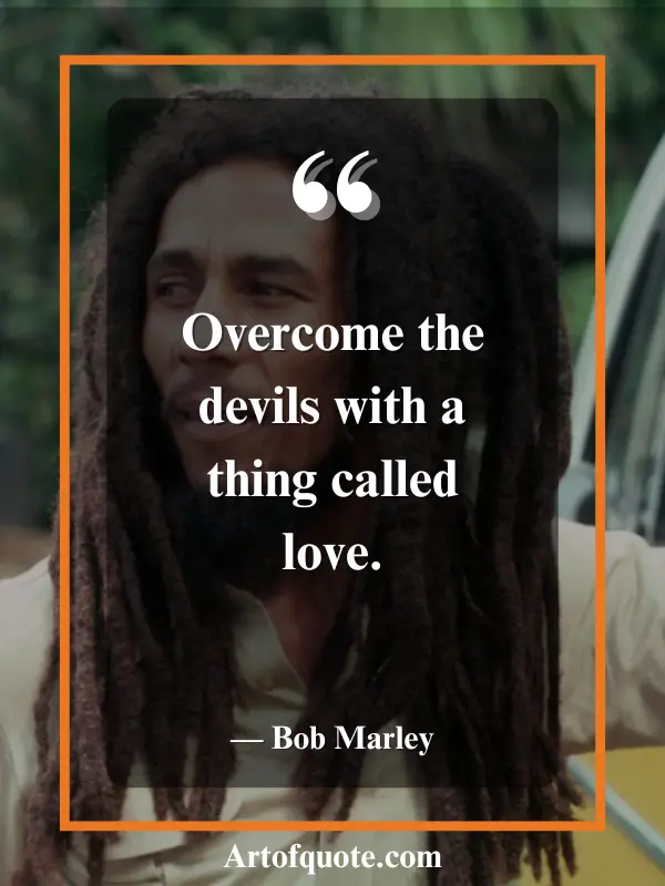 overcome devils with love