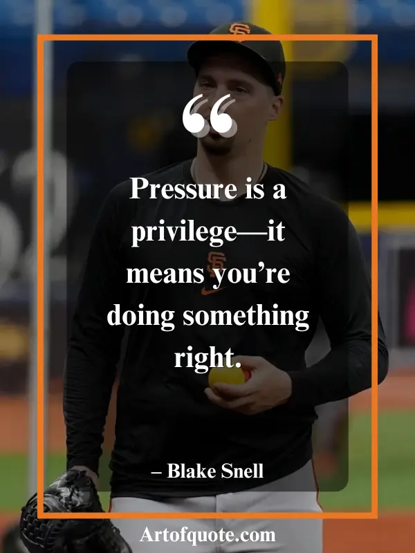 pressure is a privilege