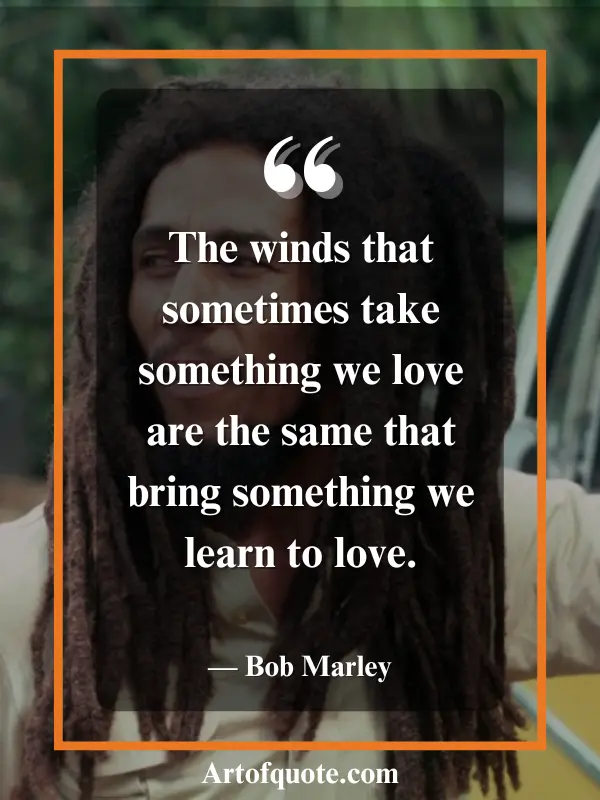 winds take and bring new love