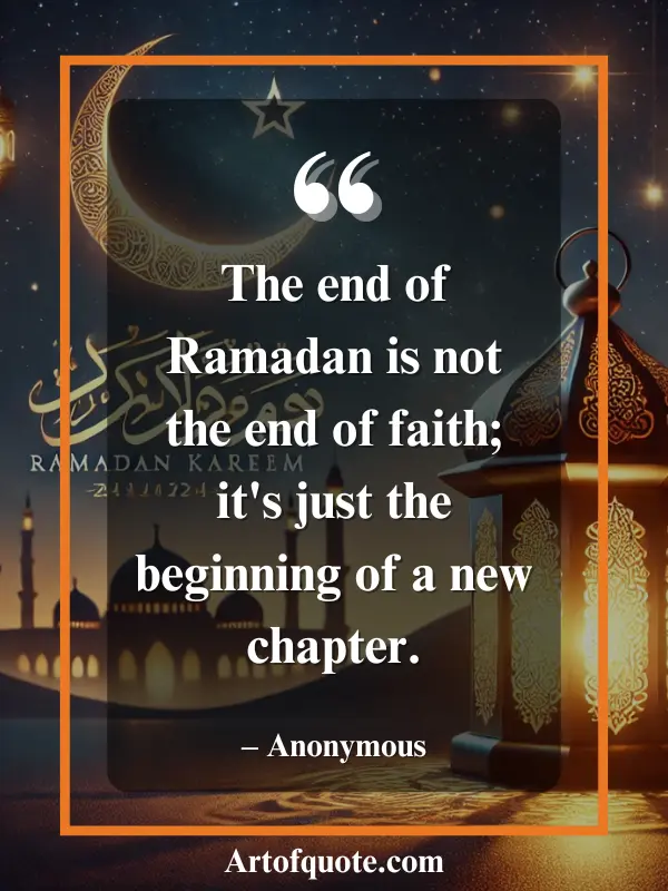 End Of Ramadan Ramadan Faith