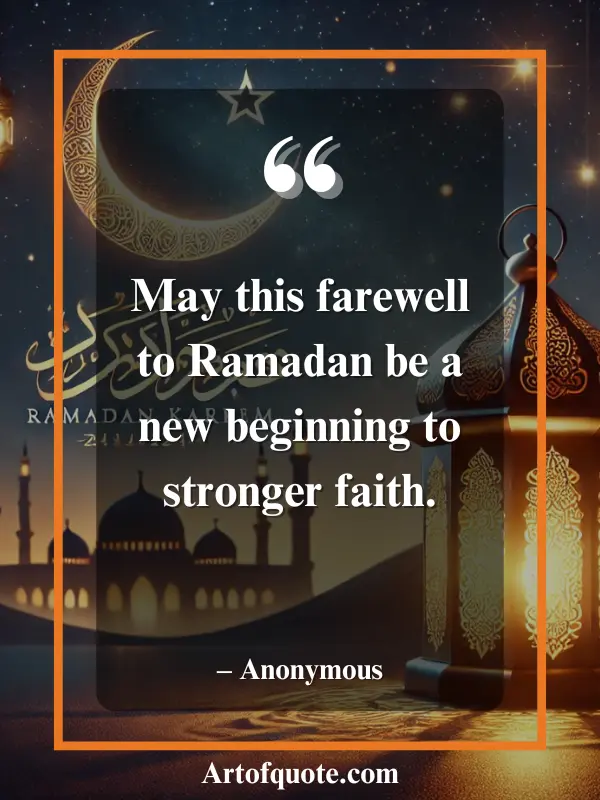 Farewell To Ramadan