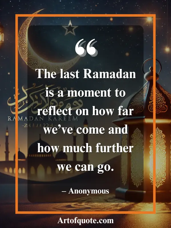 Reflecting On Ramadan