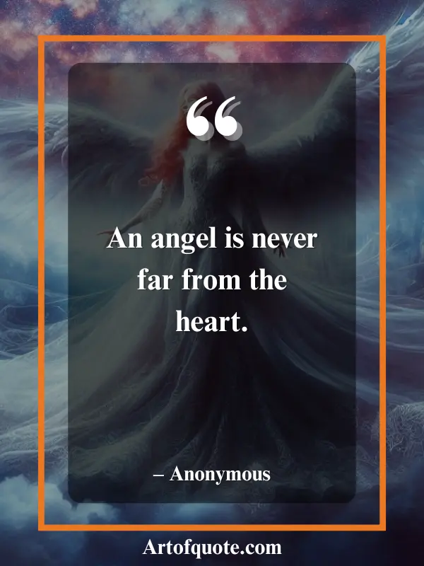 angel close to the heart