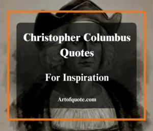 christopher columbus quotes