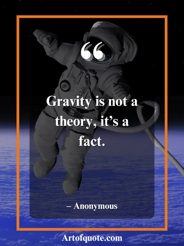 gravity is a proven fact