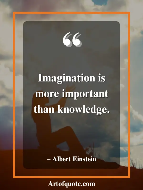 imagination over knowledge