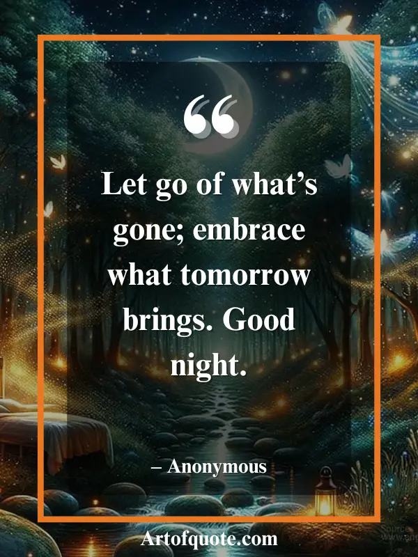 peaceful good night quotes