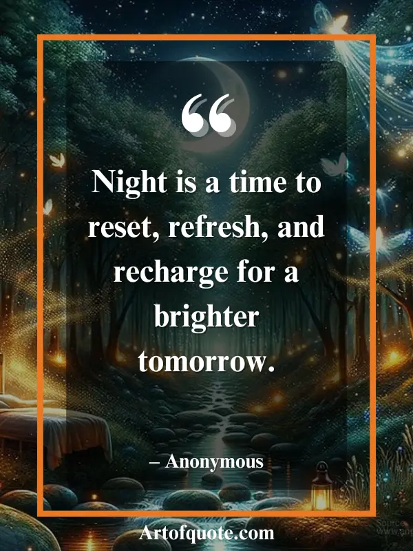 quotes for good night